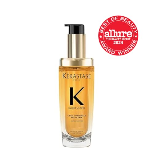 Kerastase Elixir Ultime L'Huile Original Hair Oil For All Hair Types - Hydrates, Strengthens and Adds Shine
Kerastase El