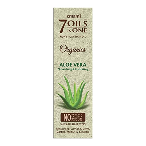 7-in-1 Hair Oil with Aloe Vera for Hydrating & Nourishing Hair
| 7-in-1 Hair Oil Reduces Split Ends and Improves Hair H
